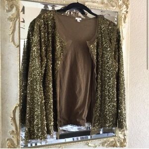 J. Crew Sequin Jacket